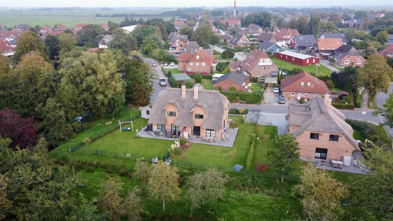 Reetdachhaus Nordstern Villa Garding Exterior foto