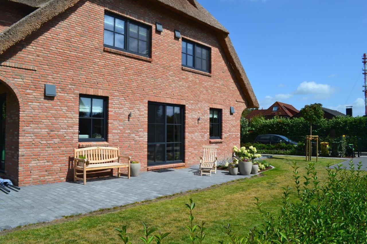 Reetdachhaus Nordstern Villa Garding Exterior foto